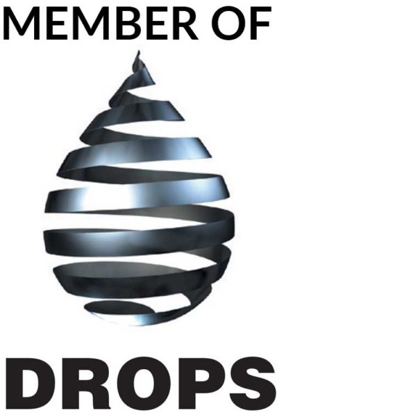 DROPS logo to show we are members