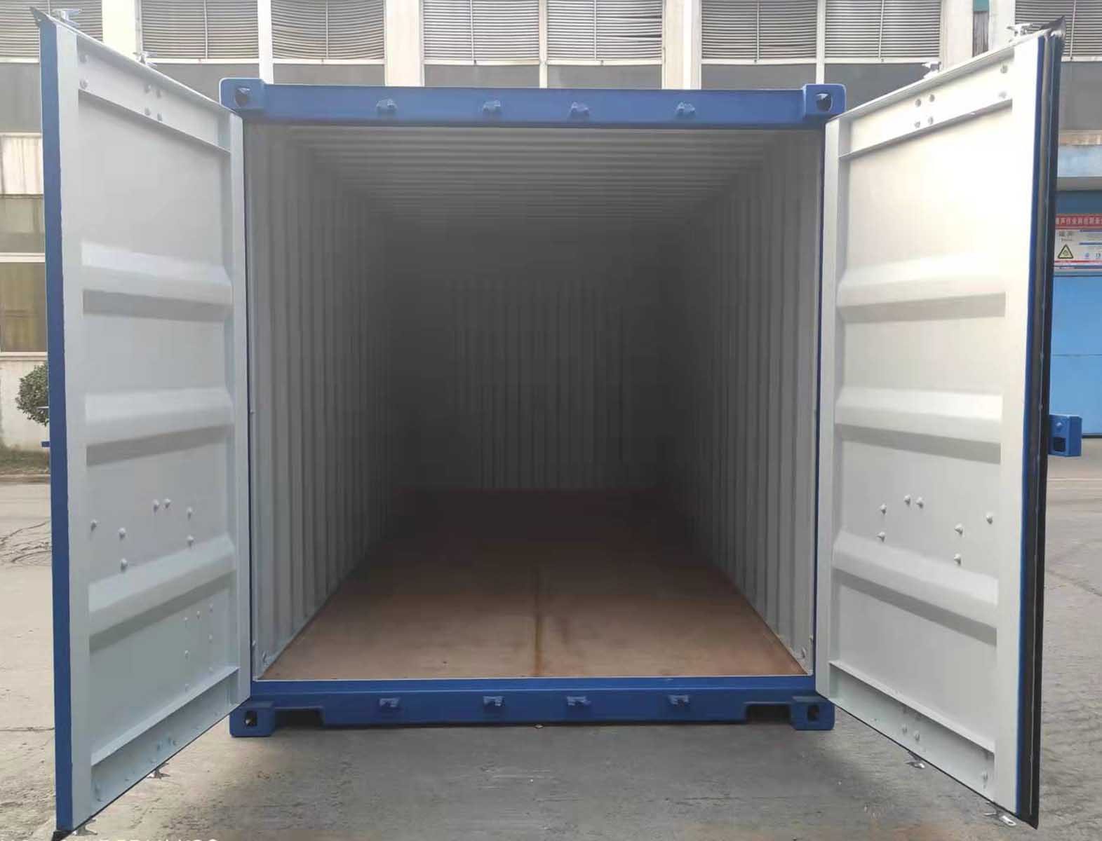 Inside or door end view of a CIMC Container