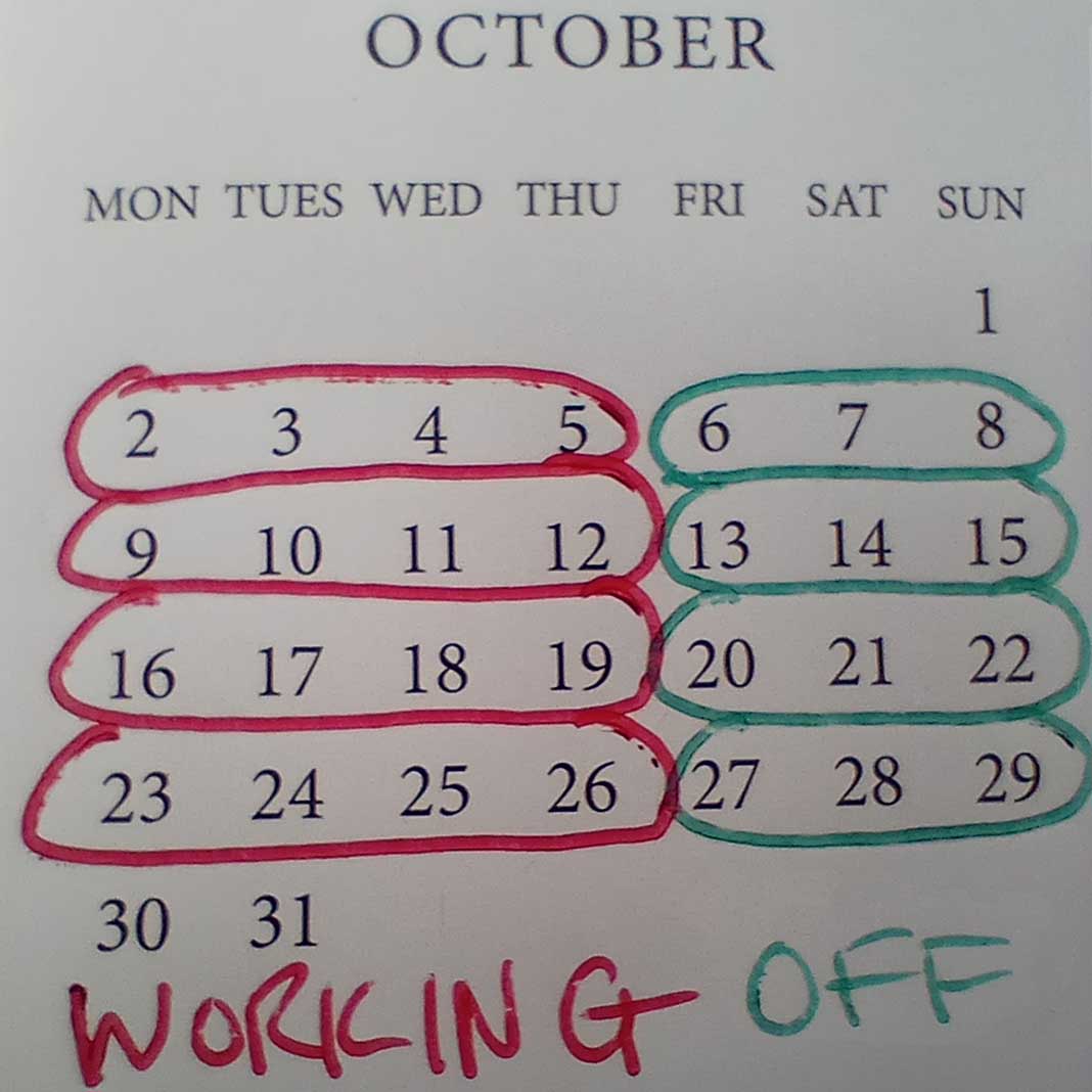 compressed working week; four day working week; 4-day work week; four day work week; Bloxwich Group;