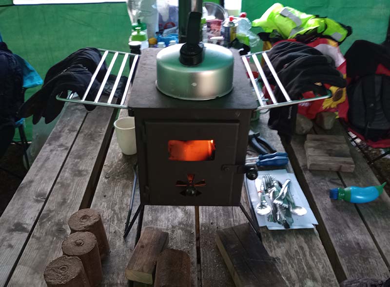 Our boutique camping stove