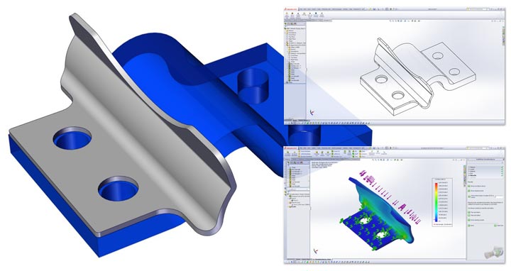 3D printing and metal pressings