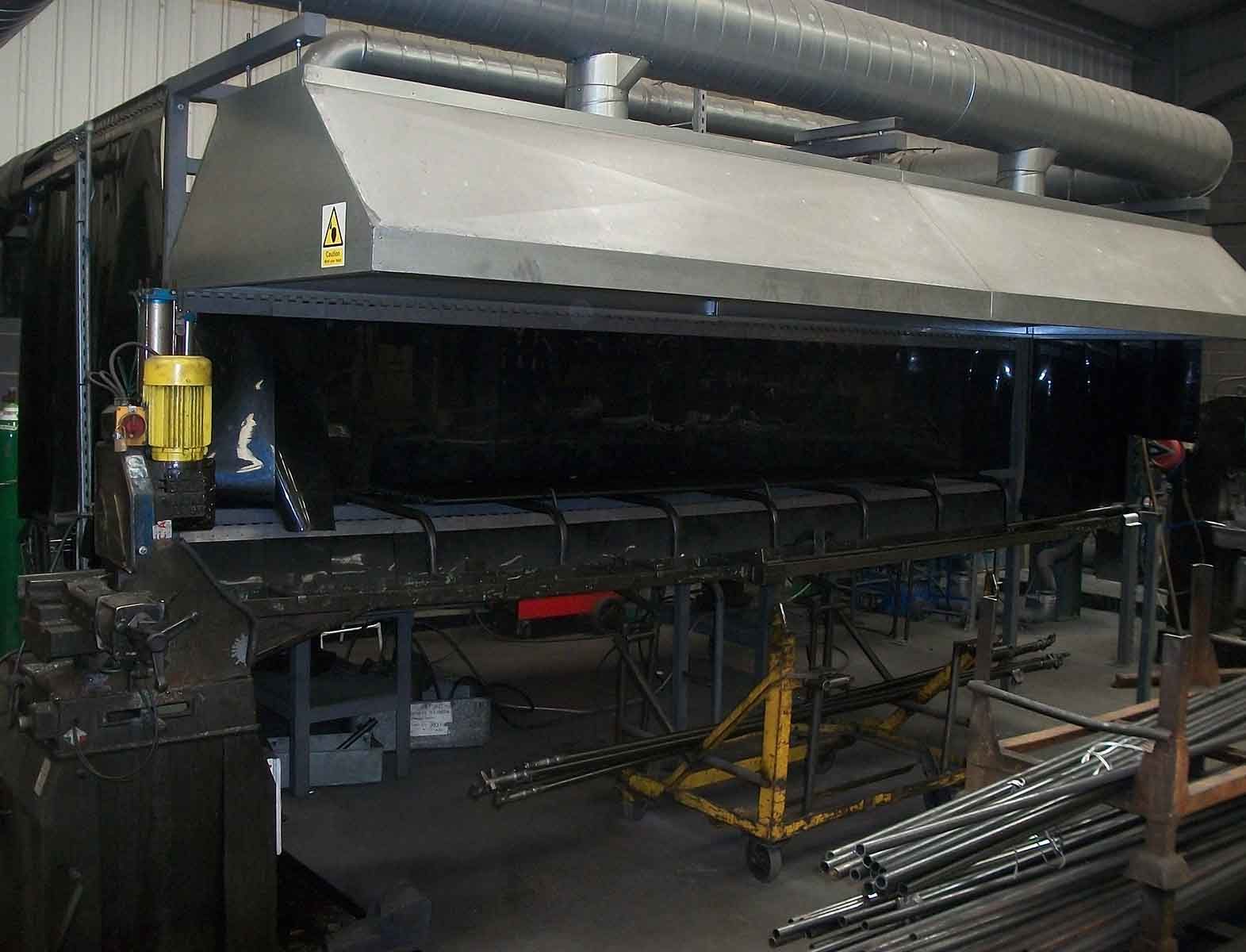 Put tube in at the top and fully welded door gear lock rods come out at the bottom (with a bit of loading, clamping and welding in-between)