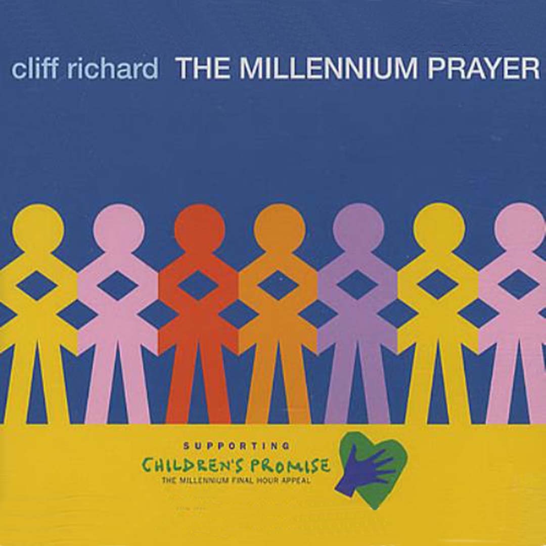 Cliff Richard the millennium prayer single cover from 1999
